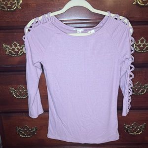 Lilac womens blouse. Size M.